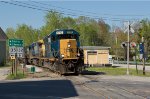 CSXT 1712 Leads M426-12 in Monmouth